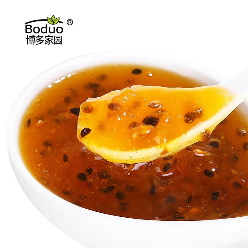 博多家园百香果酱奶茶店果酱果粒图片_1