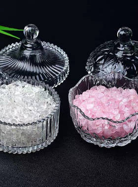 消磁石水晶消磁净化华盒水晶碗