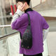 New chest bag men's bag shoulder crossbody bag casual crossbody bag Oxford cloth chest crossbody bag trendy small men's bag