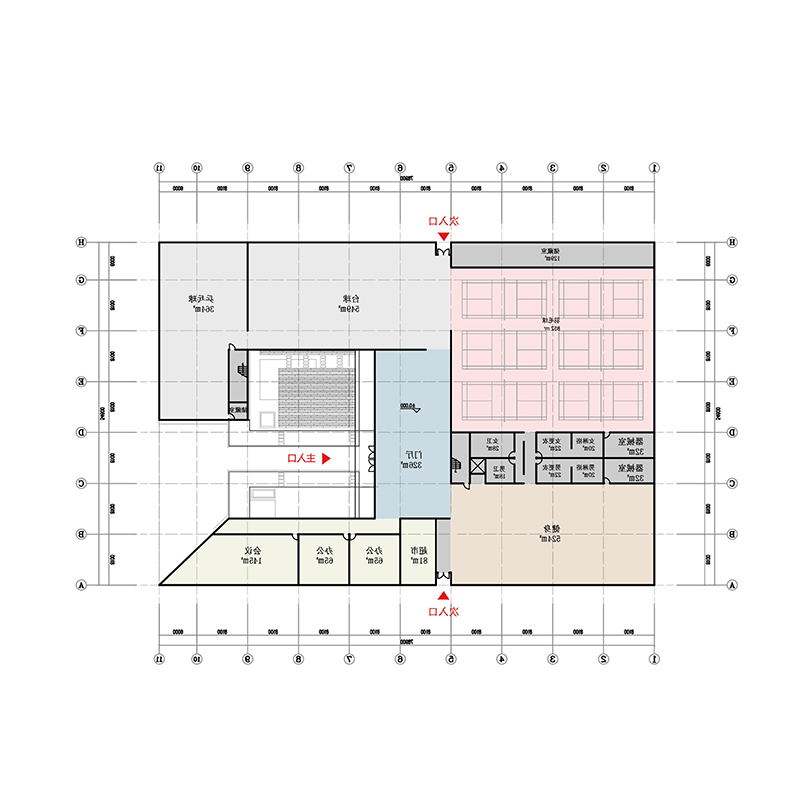 中式社区活动中心cad图纸效果图su模型文体建筑设计方案文本素材 - 图3