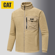 Large Code Loose Jacket Collar Grip Suede Coat Autumn Winter Outdoor TNF CAT Kat Long Sleeve Glint Soft Shell Jacket Man