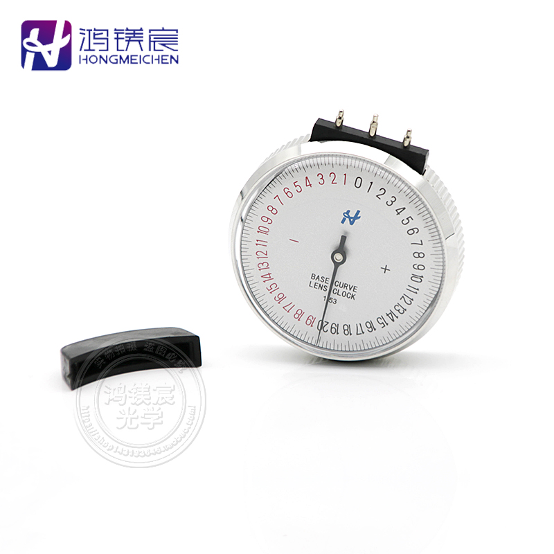 鸿镁宸新款单用机械弧度表镜片基弯测量仪弯度计眼镜检测工具包邮 - 图2