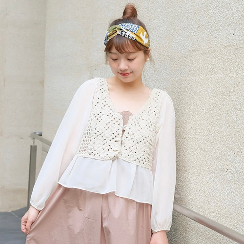 店員azusa Crisp的背心外套搭配 Wear
