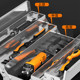 Multifunctional storage super thick hardware portable tool box