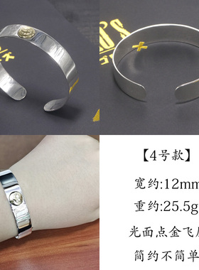 银势个性男女通用925银潮流