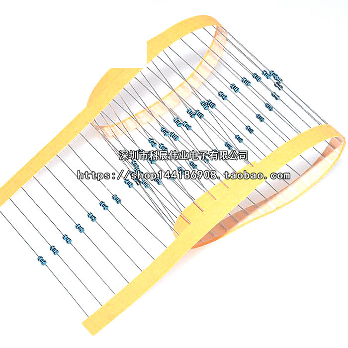 1/6W 1/8W金属膜电阻 精度1% 10R100R200R 330R 1K2.2K10K4.7K47K - 图1