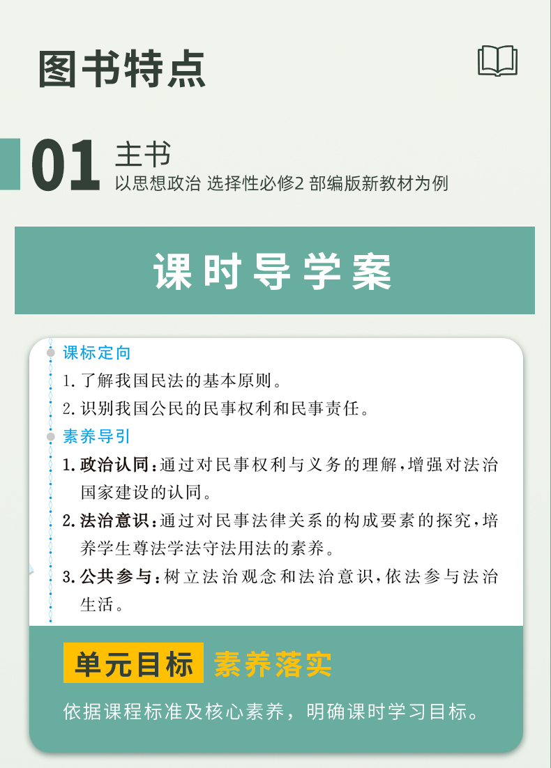 世纪金榜 思想政治选择性必修2 法律与生活 2023版高中全程学习方略新教材同步高二刷题练习部编版课堂同步课时练综合练官方正版 - 图0