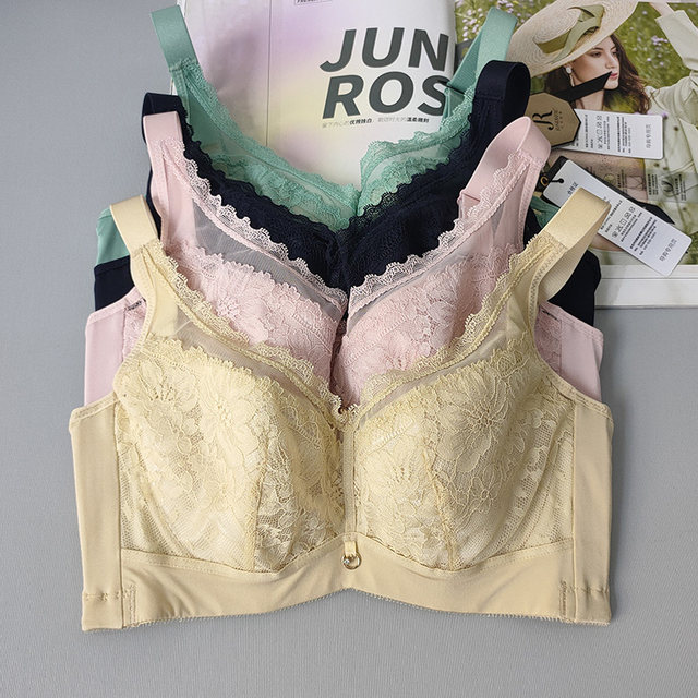 June Rose's big breasts look smaller with soft steel rims and cotton side cuffs