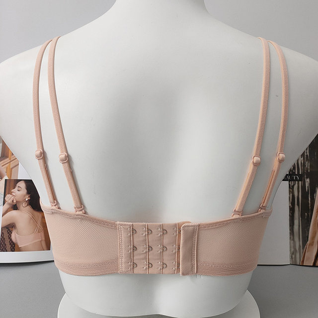 Oversili soft wire bra ab push-up bra