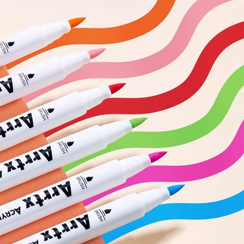 Акрил, маркер, водонепроницаемый пигментированный комплект, 24 цветов, 36 цветов, DIY, граффити