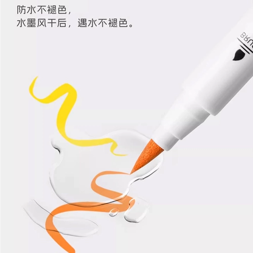 Акрил, маркер, водонепроницаемый пигментированный комплект, 24 цветов, 36 цветов, DIY, граффити