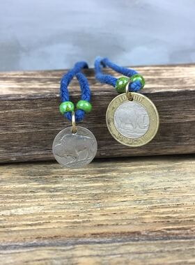 手链蓝染纯棉阿美咔叽visvim