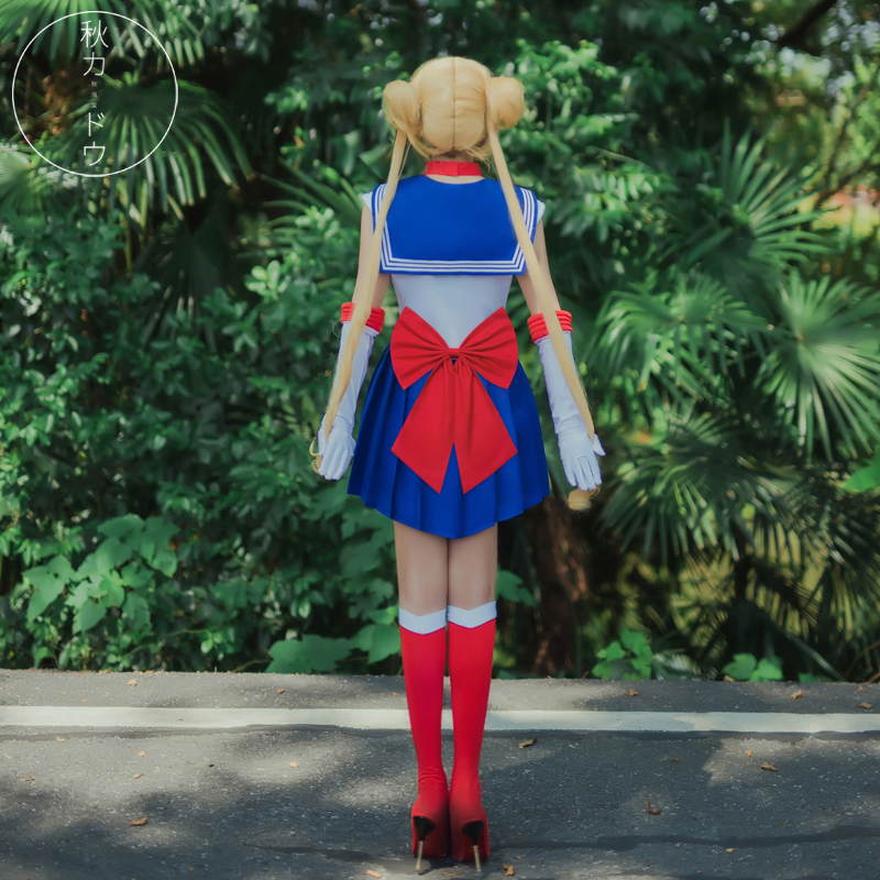 美少女战士Cos服Sailor Moon衣服水冰月cosplay服月野兔变身装 - 图2