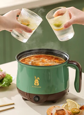 Mini Electric Cooker For Home Kitchen 2 People Food Noodle