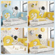 Famous tatami wall-covered bedside and backrest cushions
