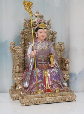 包邮树脂泰山奶奶像家用摆件