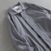 Spring thin single layer men's windbreaker Japanese mid-length lapel jacket for men solid color casual retro fashion