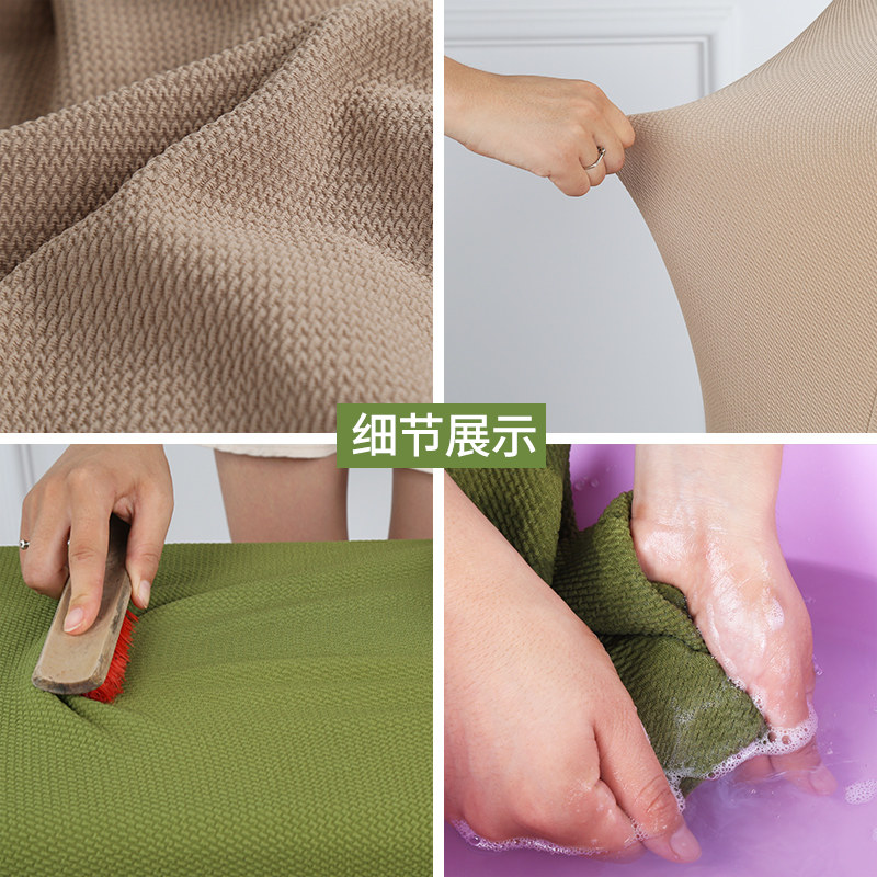 连体弹力餐桌椅套家用西餐厅座位套饭店美发理发加厚椅背罩布艺,淘宝优惠券,粉丝福利购,淘宝优惠卷