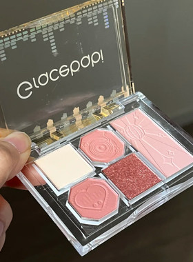 Gracebi五色眼影盘哑光便