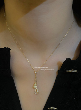 福禄寿925银新中式葫芦项链