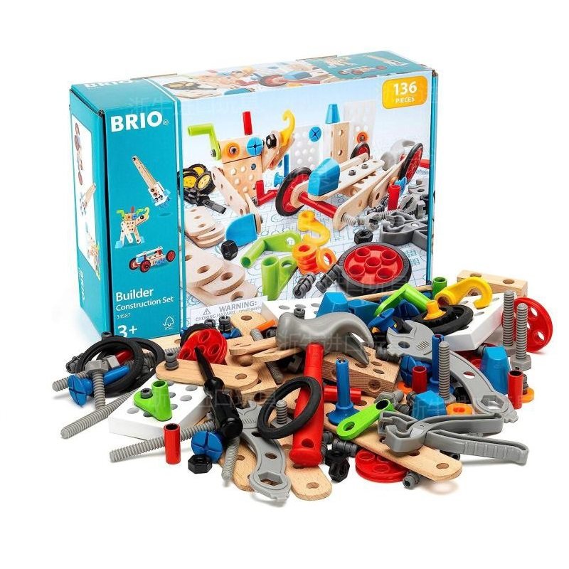 瑞典brio机械大师创意拼装木质积木小小工程师儿童益智玩具3-8岁,淘宝优惠券,粉丝福利购,淘宝优惠卷