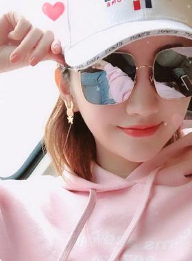 红脸素颜眼镜复古墨镜男