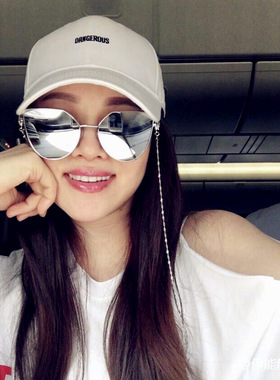 墨镜翅膀个性风太阳镜赵丽颖同款