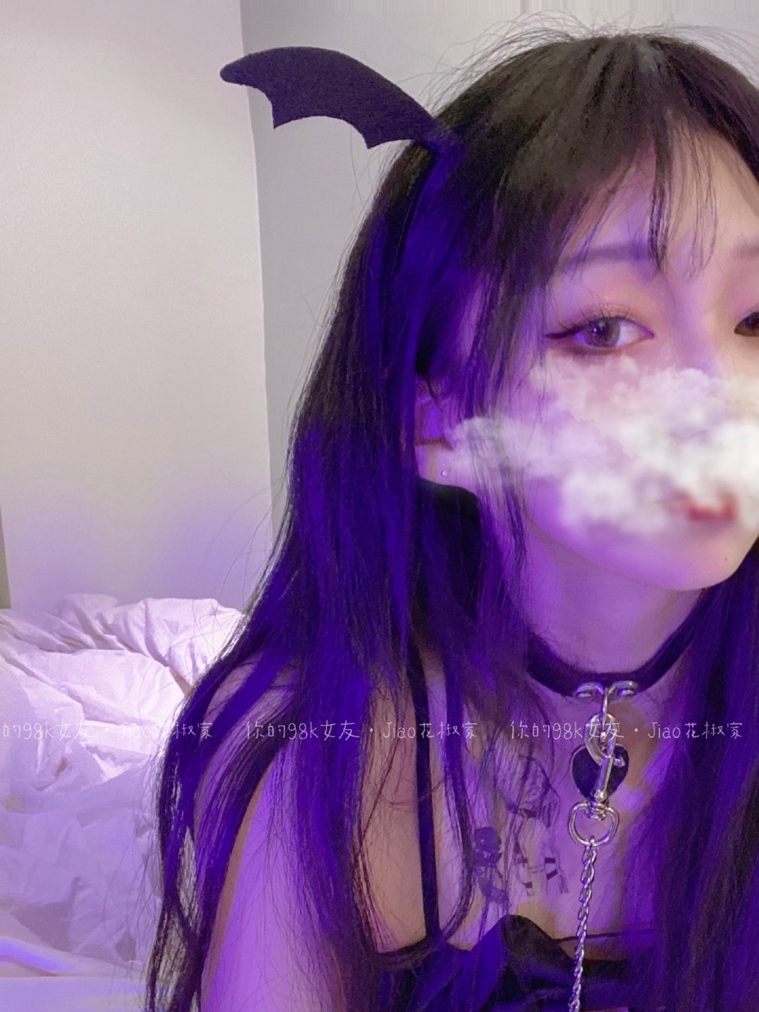 狐狸网红耳朵爱心项圈你的98K女友自拍暗黑情趣性感诱惑配饰-图1