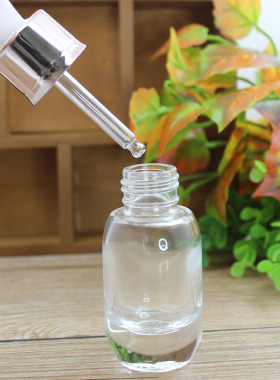 化妆品玻璃精华液精油分装瓶30ml