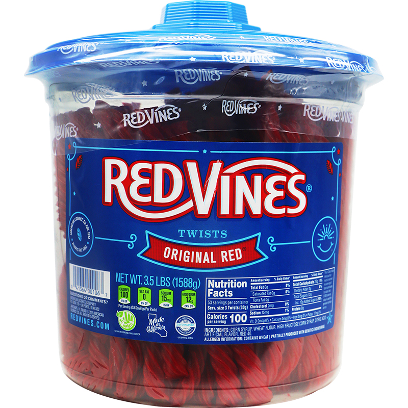 【临期】美国进口红藤扭扭糖混合果味糖果RED VINES TWISTS CANDY - 图2