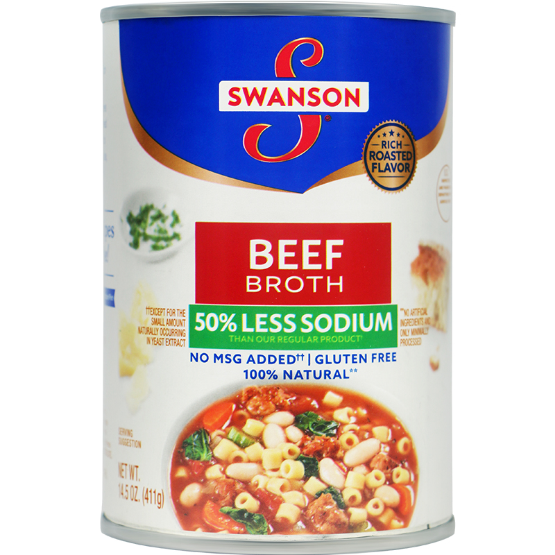 美国史云生SWANSON清鸡汤罐头加热即食滋补速食牛肉汤411g-图3