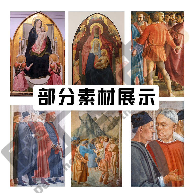 【壁上观古】欧洲教堂天顶画壁画大师作品米开朗基罗拉斐尔达芬奇-图0