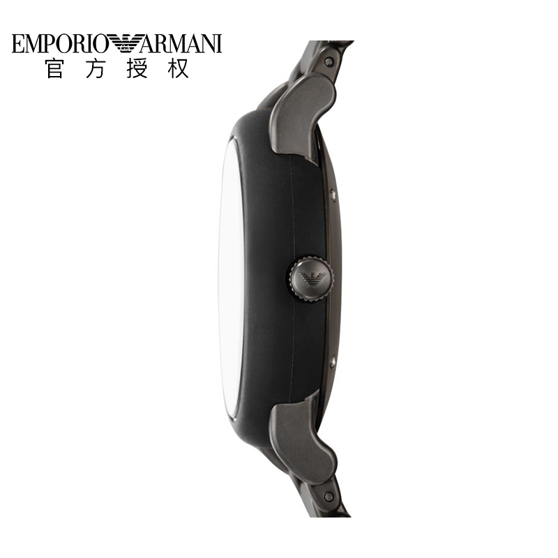 Emporio Armani阿玛尼手表男 新款时尚镂空机械表皮带男表AR60010