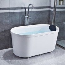 Free-to-install bathtub Home Small family Type of elderly Mobile Independent Mini Acrylic Folk Juku Tub