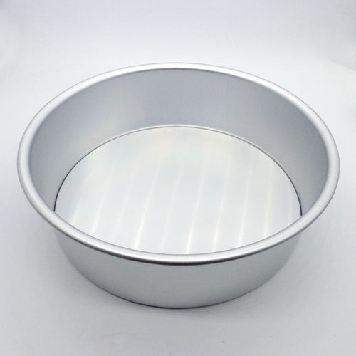 10寸活底蛋糕模 家用戚风蛋糕模具阳极加厚 烤箱用 烘焙工具器具 - 图0