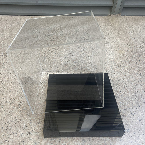 定制一体高透明亚克力盲盒手办积木高达乐高动漫模型展示盒防尘罩 - 图2
