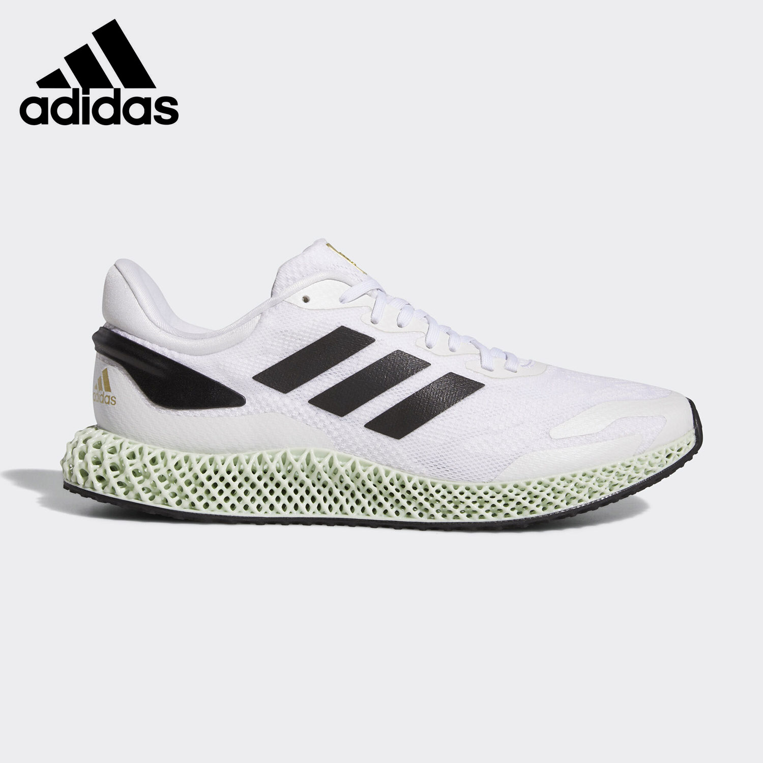 Adidas/阿迪达斯正品新款4D Run 1.0打印科技轻便跑步鞋EG6264-图2