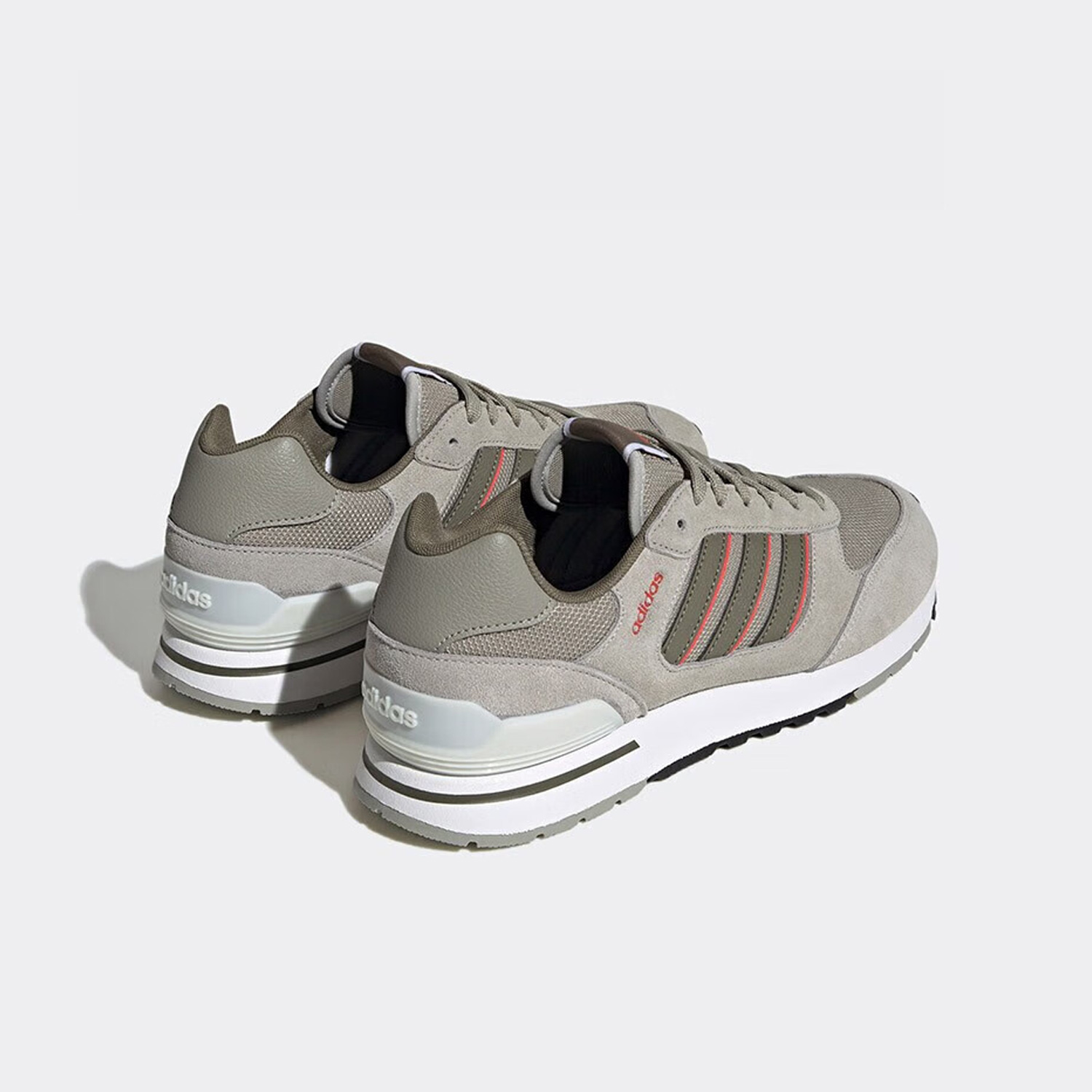 Adidas/阿迪达斯正品RUN80S新款男子轻便耐磨跑步鞋HP6114 - 图0