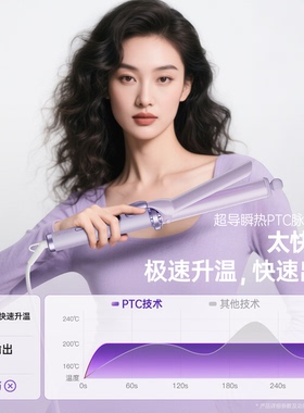 康夫卷发棒32mm持久定型
