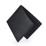 Мужской короткий кожаный складной модный длинный бумажник, из натуральной кожи, воловья кожа