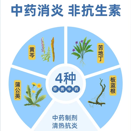 Pu di lan anti -inllamatorment таблетки 52 анти -инфляционные препараты, чтобы облегчить боль в жару боли в горло.