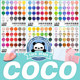 COCO handcrafted bean adzuki bean fusion bean mard house granular material package building block store supplement pack 221 ສີເຕັມຊຸດ