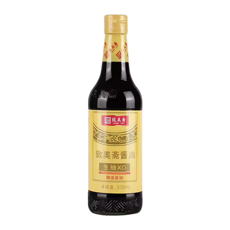 致美斋酱油 XO特级生抽 纯粮酿造黄豆酱油蘸食调味料510ml*1 - 图3