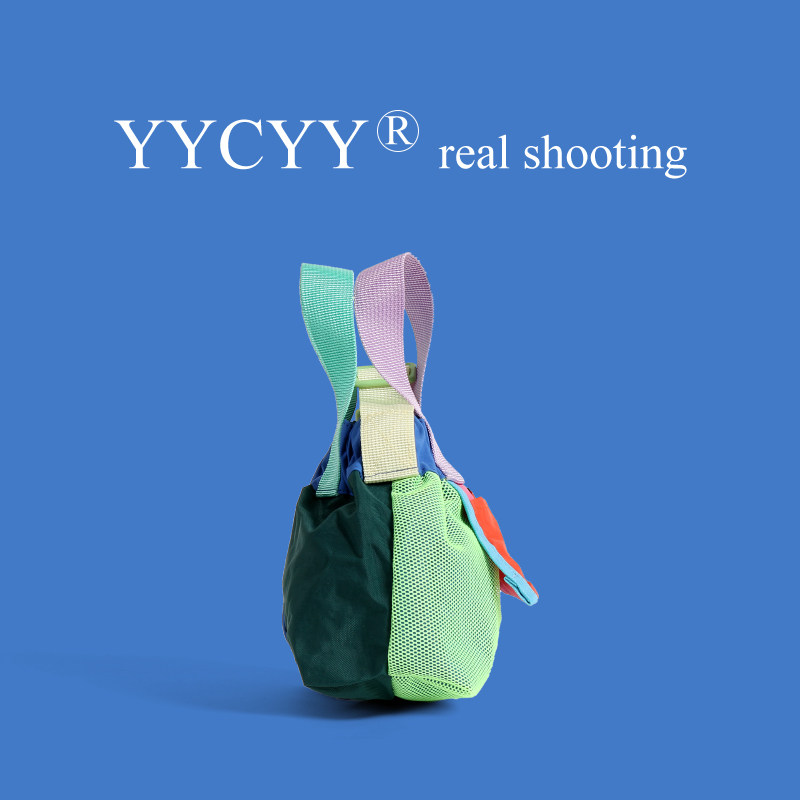 拼色轻巧斜挎包散步包马卡龙轻便多巴胺女手拎尼龙布包小包手机包,淘宝优惠券,粉丝福利购,淘宝优惠卷