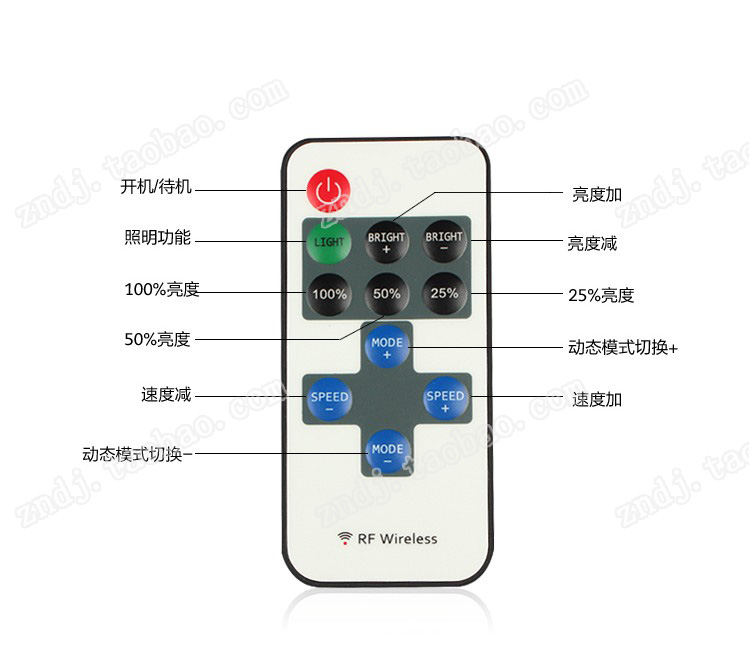 220v遥控爆闪吓人鬼屋恐怖道具密室逃脱忽明忽暗灯具LED节能灯泡W - 图1