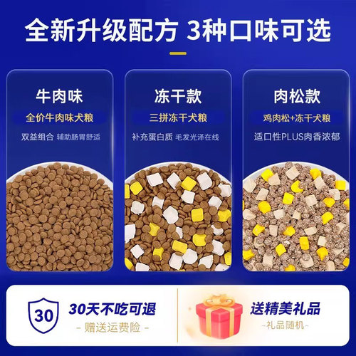 皇恒赛级西高地成犬狗粮冻干5kg小型犬粮西高地白梗专用狗粮 - 图3