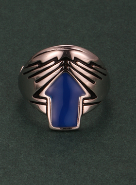 925银Gotchard戒指 歌戈查德一之濑宝太郎指环小众独特