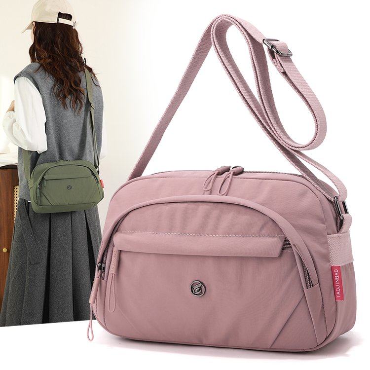 防水牛津布2025新款尼龙女装单肩斜挎包女士妈妈包帆布女包轻便,淘宝优惠券,粉丝福利购,淘宝优惠卷