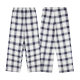 ອາເມລິກາ retro HCO ຂະຫນາດນ້ອຍ seagull plaid ຈົດຫມາຍ cuffed webbing ບາດເຈັບແລະ versatile trousers pajamas plaid pants ຄົນອັບເດດ: ຂອງແມ່ຍິງ