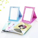 Складное большое портативное милое зеркало